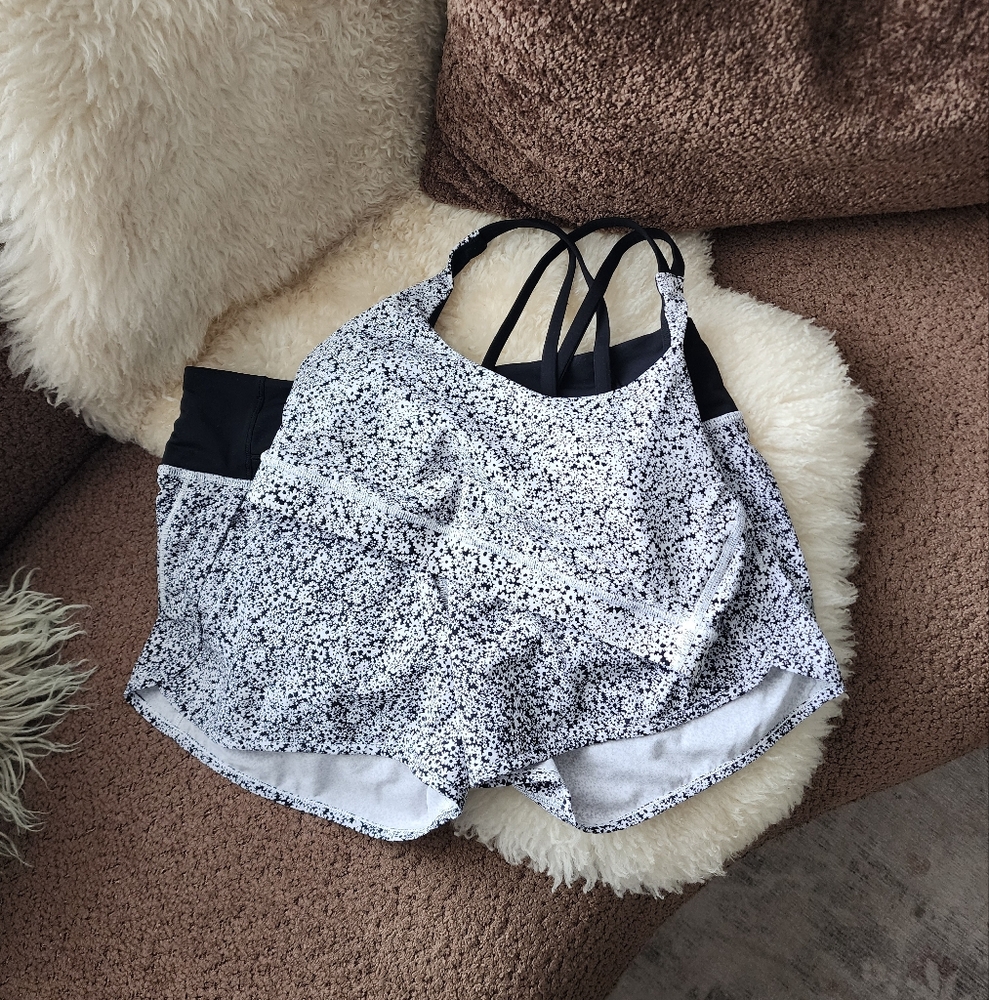Lululemon Bra And Short Set 🌿